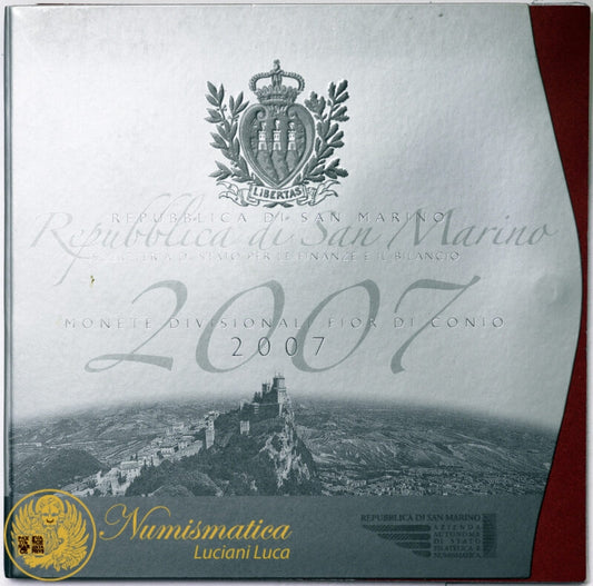 SAN MARINO 2007 : Serie divisionale 9 valori Fdc Pari Opportunità