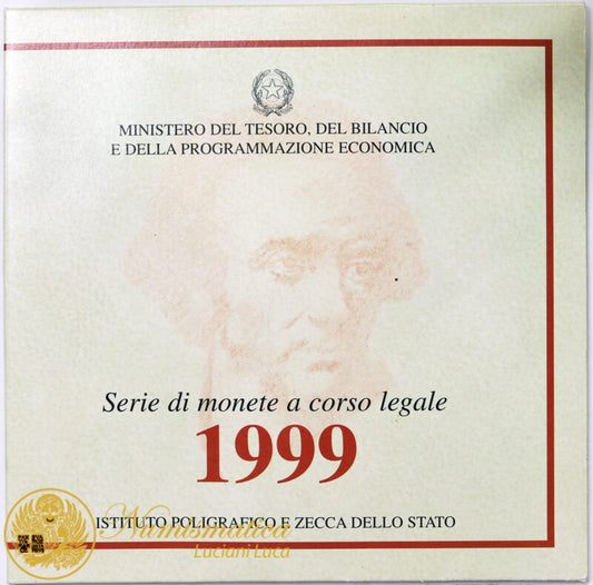 ITALIA 1999 : Serie divisionale 12 valori Fdc Vittorio Alfieri