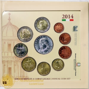 ITALIA 2014 : Serie divisionale 10 valori Fdc Bramante
