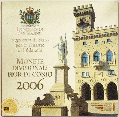 SAN MARINO 2006 : Serie divisionale 9 valori Fdc