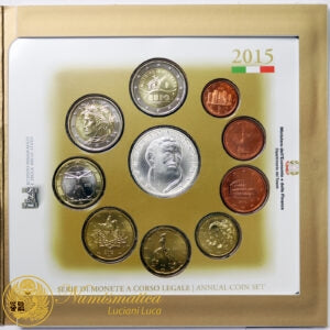 ITALIA 2015 : Serie divisionale 9 valori Fdc San Filippo Neri