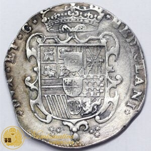 MILANO Filippo IV 1621-65 FILIPPO 1657 Ag 27,80 g BB/Q.SPL Non comune #PV350