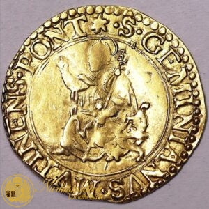 MODENA Ercole II d’Este 1534-59 SCUDO D’ORO DEL SOLE senza dati NON COMUNE Au BB/SPL #PV11
