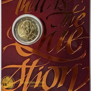 San Marino 2016 : 2 Euro Fdc 400° Anniversario WIlliam Shakespeare