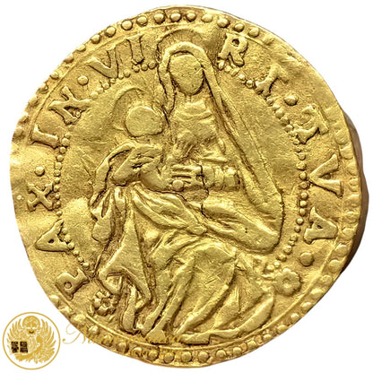 Carlo Emanuele I° 1580-1630 Ducato 1601 zecca Torino Au 3,47 g Raro BB+ #PV179