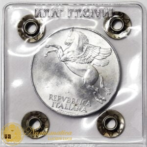ITALIA 10 Lire 1950 PEGASO Legenda Corretta FDC Italma #P43