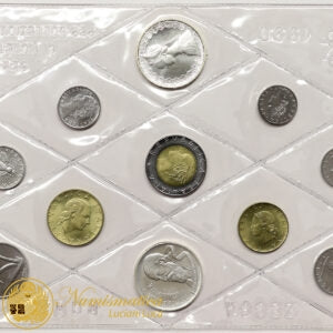 ITALIA 1990 : Serie divisionale 11 valori Fdc Tiziano Vecellio