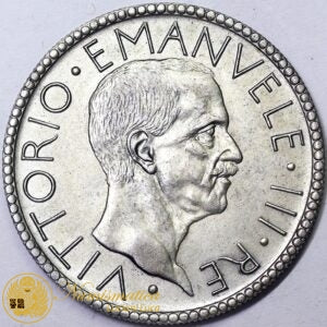 VITTORIO EMANUELE III 20 Lire 1927 Ag Q.Fdc #PV216