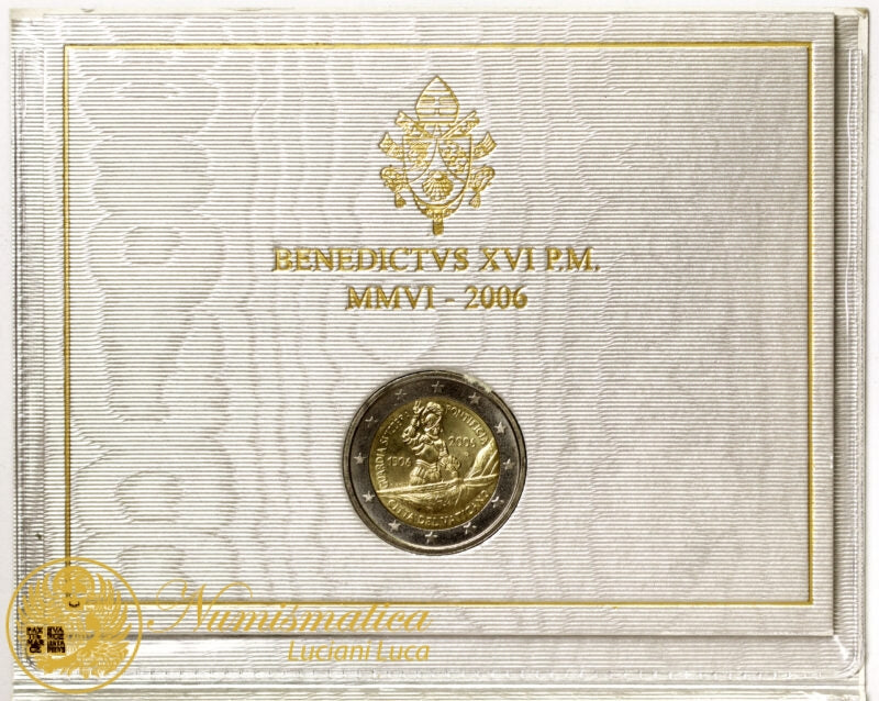 Città del Vaticano 2006 : 2 Euro Fdc Benedetto XVI Anno II 500º anniversario delle Guardie Svizzere