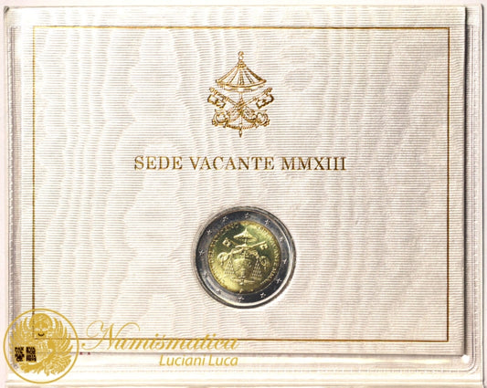 Città del Vaticano 2013 : 2 Euro Fdc Sede Vacante MMXIII