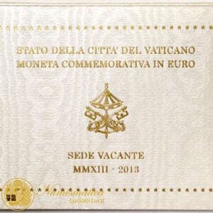Città del Vaticano 2013 : 2 Euro Fdc Sede Vacante MMXIII