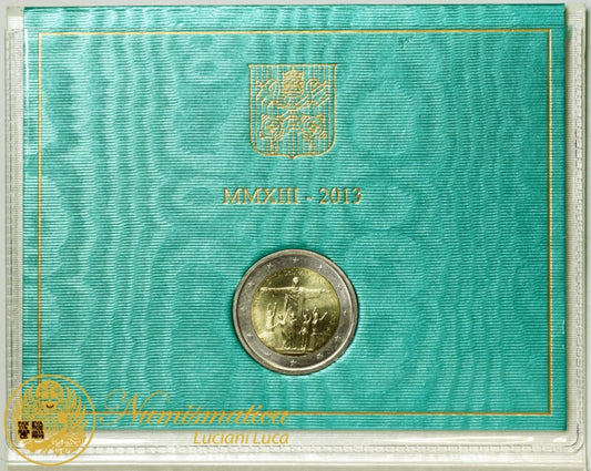 Città del Vaticano 2013 : 2 Euro Fdc Francesco I Giornata Mondiale della Gioventù
