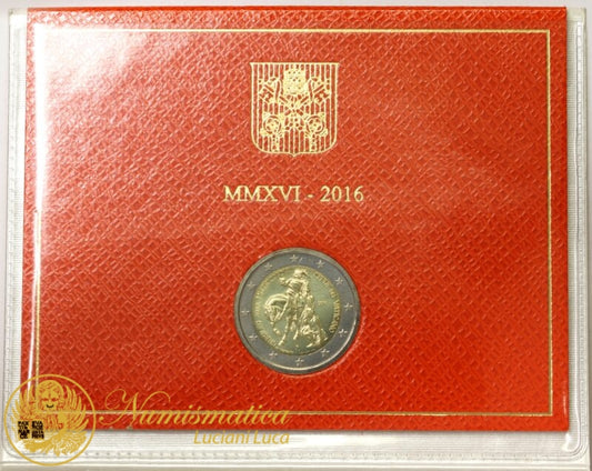 Città del Vaticano 2016 : 2 Euro Fdc Francesco I Giubileo straordinario della Misericordia