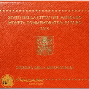 Città del Vaticano 2016 : 2 Euro Fdc Francesco I Giubileo straordinario della Misericordia