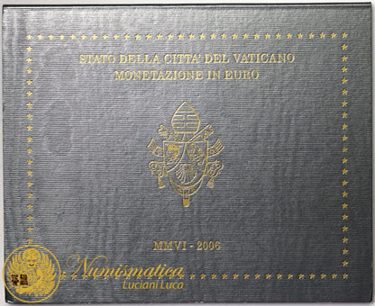 Città del Vaticano 2006 Serie Fdc : divisionale Benedetto XVI° anno I° Prima serie del Pontificato
