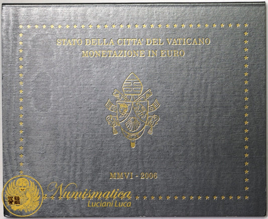 Città del Vaticano 2006 Serie Fdc : divisionale Benedetto XVI° anno I° Prima serie del Pontificato