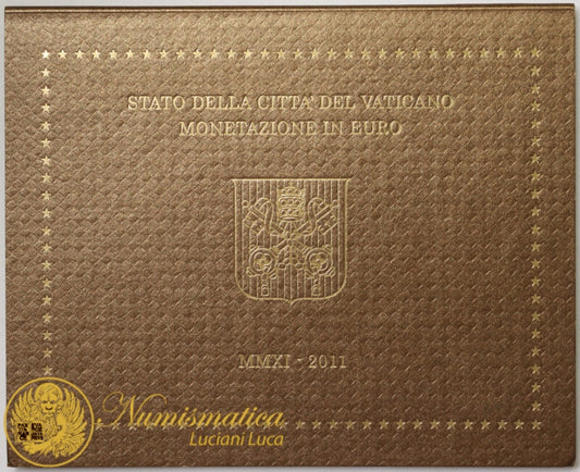 Città del Vaticano 2011 Serie Fdc : divisionale Benedetto XVI° anno VI°