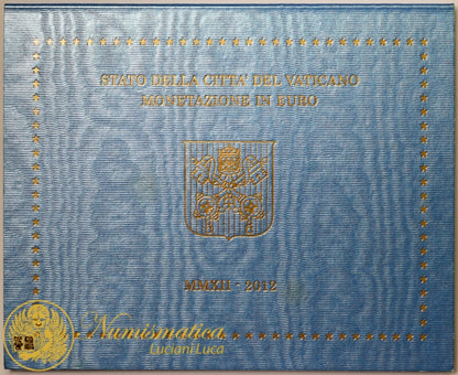 Città del Vaticano 2012 Serie Fdc : divisionale Benedetto XVI° anno VII°