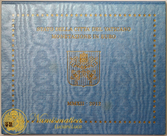 Città del Vaticano 2012 Serie Fdc : divisionale Benedetto XVI° anno VII°