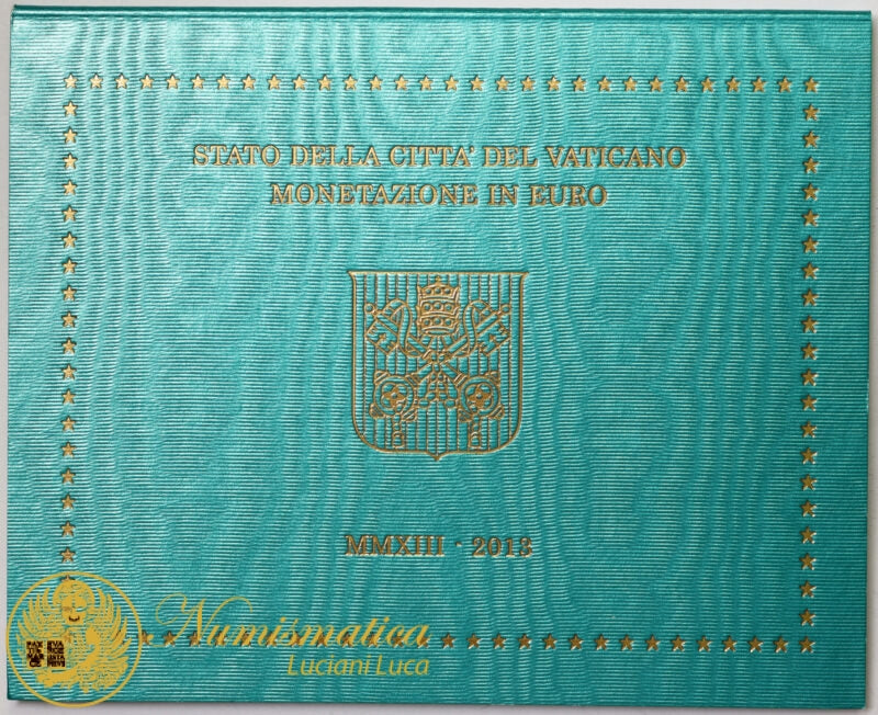 Città del Vaticano 2013 Serie Fdc : divisionale Benedetto XVI° anno VIII° ultima serie del Pontificato