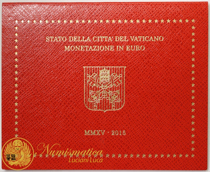 Città del Vaticano 2015 Serie Fdc : divisionale Francesco I° anno II°