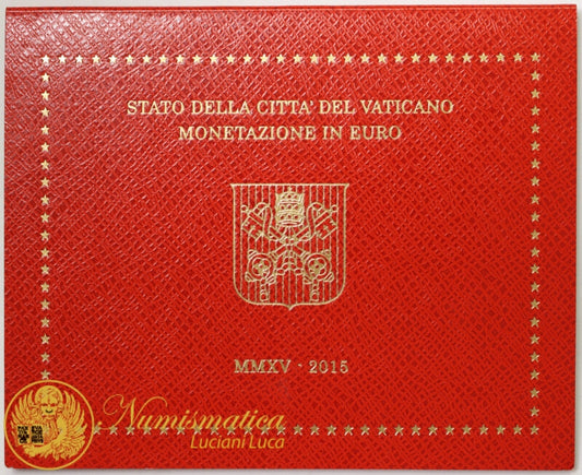 Città del Vaticano 2015 Serie Fdc : divisionale Francesco I° anno II°