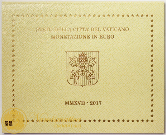 Città del Vaticano 2017 Serie Fdc : divisionale Francesco I° anno IV° Prima serie con lo stemma