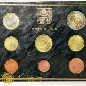 Città del Vaticano 2018 Serie Fdc : divisionale Francesco I° anno V°