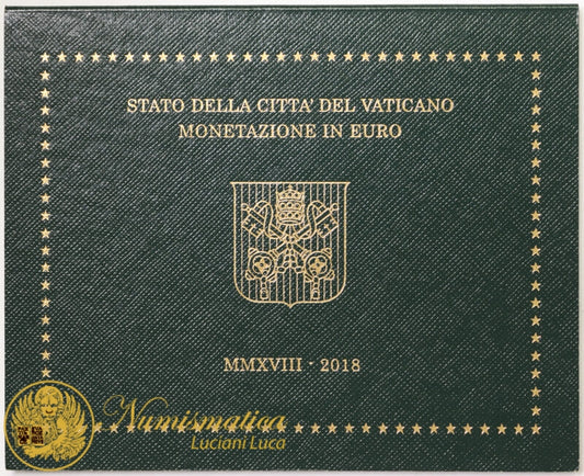 Città del Vaticano 2018 Serie Fdc : divisionale Francesco I° anno V°