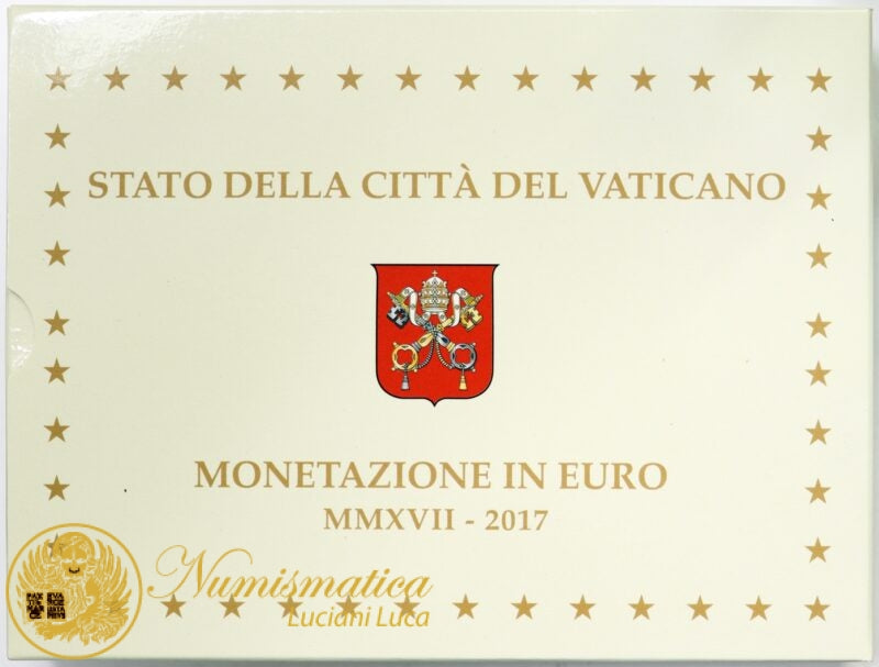 Città del Vaticano 2017 Serie Proof : divisionale Francesco I anno V°
