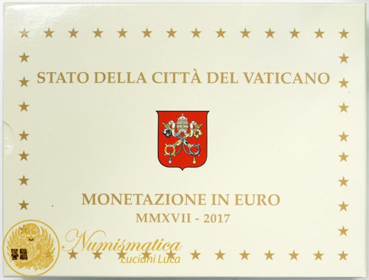 Città del Vaticano 2017 Serie Proof : divisionale Francesco I anno V°
