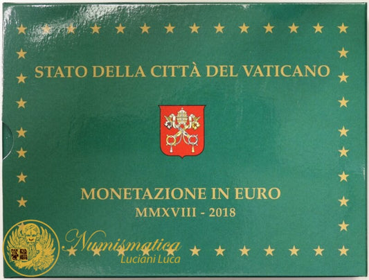 Città del Vaticano 2018 Serie Proof : divisionale Francesco I anno VI°