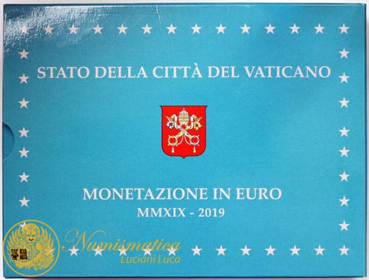 Città del Vaticano 2019 Serie Proof : divisionale Francesco I anno VII°
