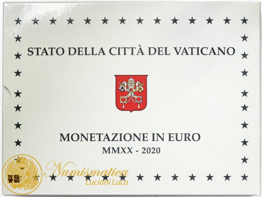 Città del Vaticano 2020 Serie Proof : divisionale Francesco I anno VIII°
