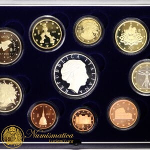 Repubblica Italiana 2011 Proof : Serie completa divisionale 150° Anniversario Unità D’Italia